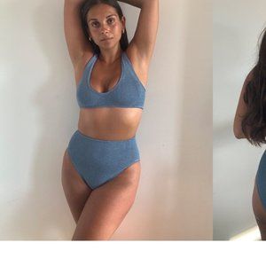 Youswim Aplomb High Waist Two-Piece - Plume